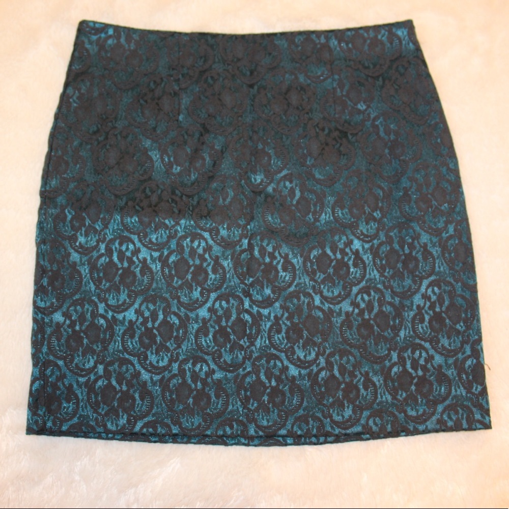 Forever 21 Lace Mini Skirt